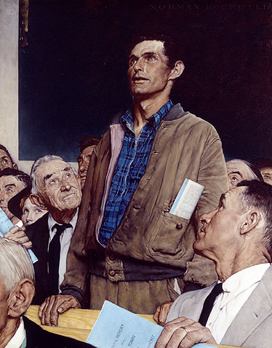 Norman Rockwell, The Four Freedoms, 1943